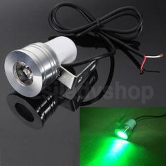 12v grön 100 lumen 1w