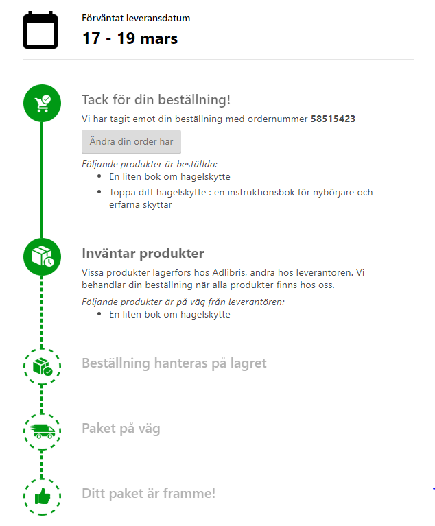 Sikta med en Hagelbössa