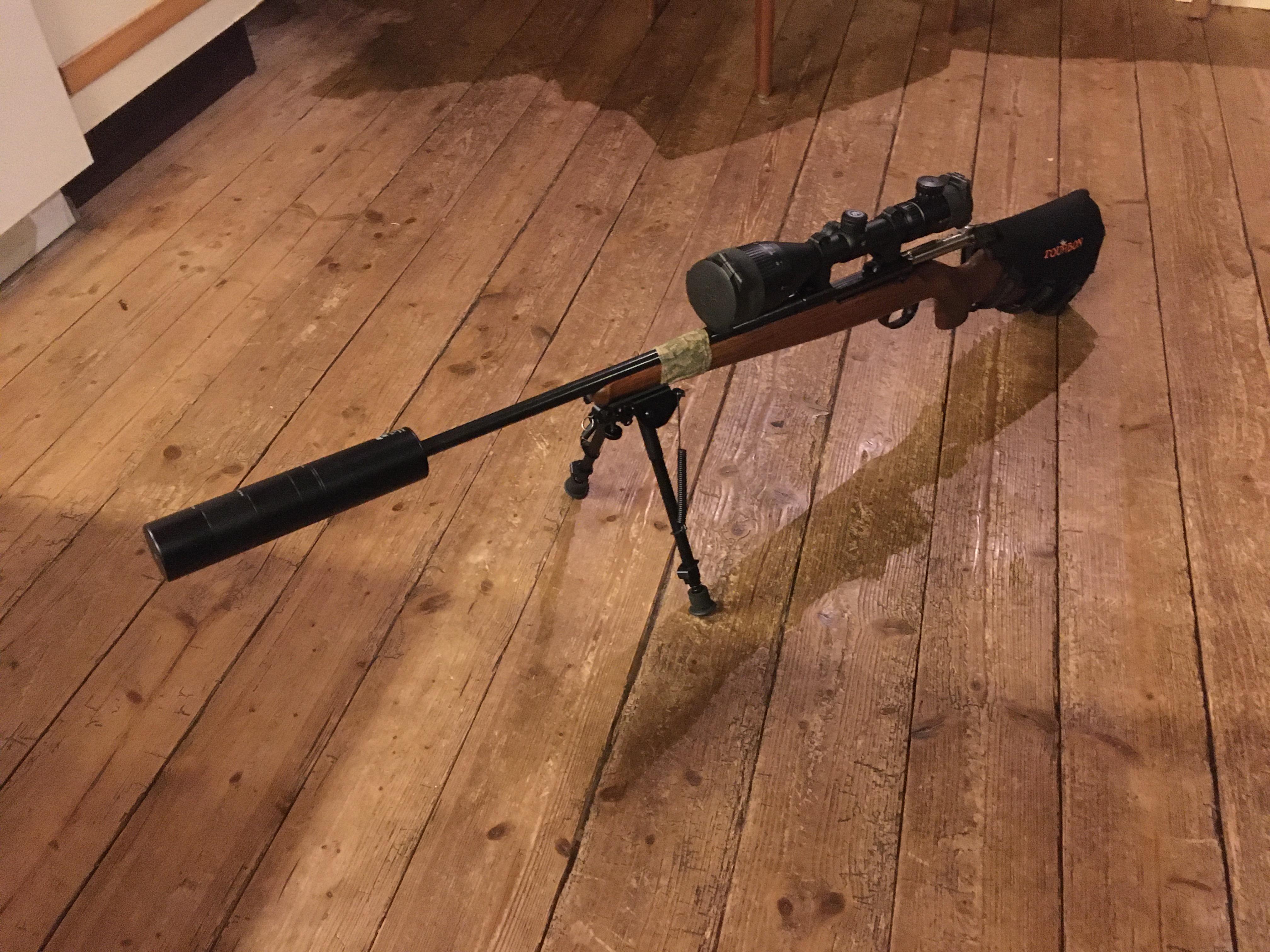 Bygga om Huskvarna 1640 (6,5x55) från 1962